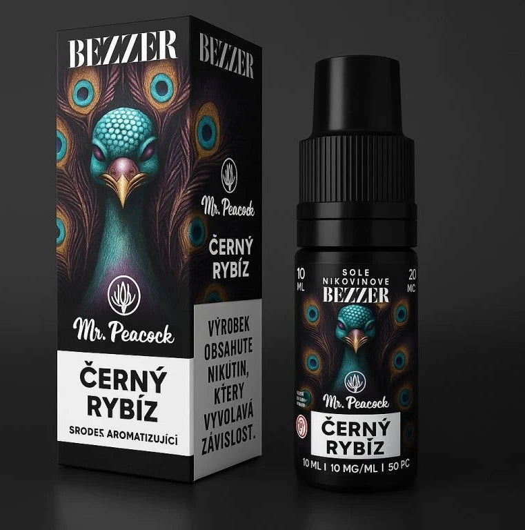 MR. PEACOCK LIQUID - Černý rybíz