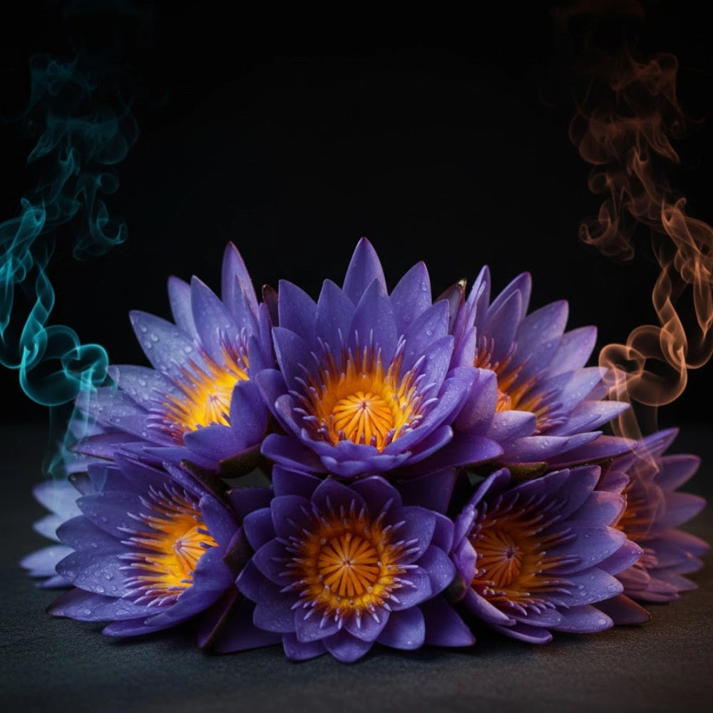 Modrý Lotus - Květy EMFORIA (