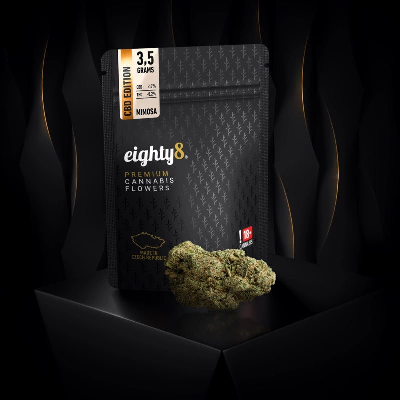 eighty8 CBD Květ: Mimosa (17% CBD) EMFORIA (